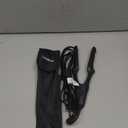 LOVANI Mini Flat Iron 0.5 inch, Dual Voltage Travel Hair Straightener for Short to Medium Hair & Bangs, Small Size Ceramic Tourmaline 3D Floating Plates, HeatResistant Pouch Included (Black)