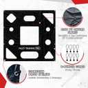 Lacrosse Rebounder Target Net 44FT, Lacrosse Bounce Back Pass Cover, Volleyball/Baseball Rebounde Target Net for 46FT & 47FT Rebounders