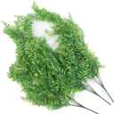 4Pcs Artificial Hanging Plants, Lifelike Fake Hanging Plants, Plastic Artificial Potted Plant for Home, Office, and Garden Decor