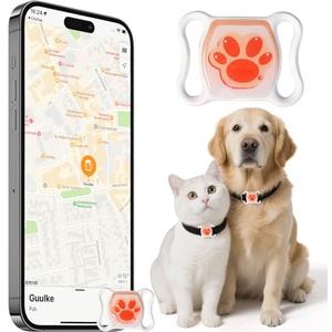 Cat Tracker for Indoor & Outdoor Cats & Dogs with Unlimited Range – 365-Day Battery Life iOS & Android Compatible No Subscription or Monthly Fee Kitten Finder with Real-Time Alerts Easy to Use