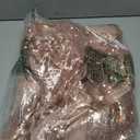 Sugargirl Rose Gold Sequin Backdrop Curtain 4 Panels 2FTx8FT Glitter Rose Gold Background Drapes Sparkle Photography Backdrop for Party Wedding Birthday Wall Decoration
