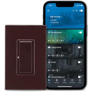 Eaton Wi-Fi Smart Home Switch Works with Hey Google and Alexa, Color Change Kit (Brown/Black/Gray)