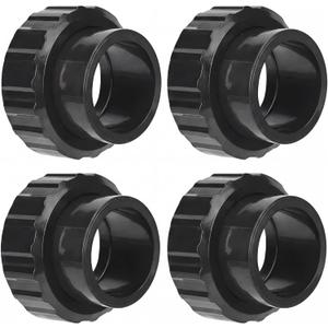 4 Pcs SP1500UNPAK2C Union Connection Kit, 1-1/2-inch Socket by 2-inch Slip Flush Union Connectors Pak Replacement, Compatible with Hayward Pumps/filters and Chlorine Feeders