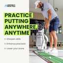 Perfect Practice Putting Mat Indoor Putting Green for Home & Office Golf Training Aid for Putting Practice Premium Golf Putting Mat with Realistic Turf Golf Gifts for Men
