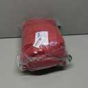 ROLLEE POLLEE Nap Sac Roll Up Napping Blanket with Attached Pillow for Preschool/Daycare, Super Soft with Elastic Straps, Fits Most Mats and Cots (Red)
