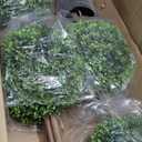 Lifelike Indoor&Outdoor use 3Ft Boxwood Double Ball Topiary Trees Faux Topiary Tree for Porch,Home,Garden Decor(Set of 2)