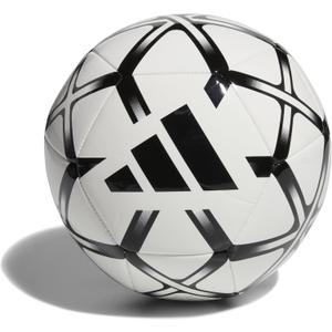 adidas Starlancer Club Soccer Ball (5, White/Black)