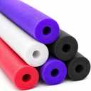 Chochkees Pool Noodles 52" x 2.5" Inch Swimming Hollow Core Foam Tube, Floating Thick Noodles for Floating, Pool Accessories, 6-Pack