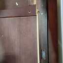 Shaker Cottage 36-Inch TV Stand  Media Console with Glass Cabinet, Adjustable Shelf, & Cord Management  Entertainment Center for Living Room or Bedroom by Alaterre Furniture (Espresso)