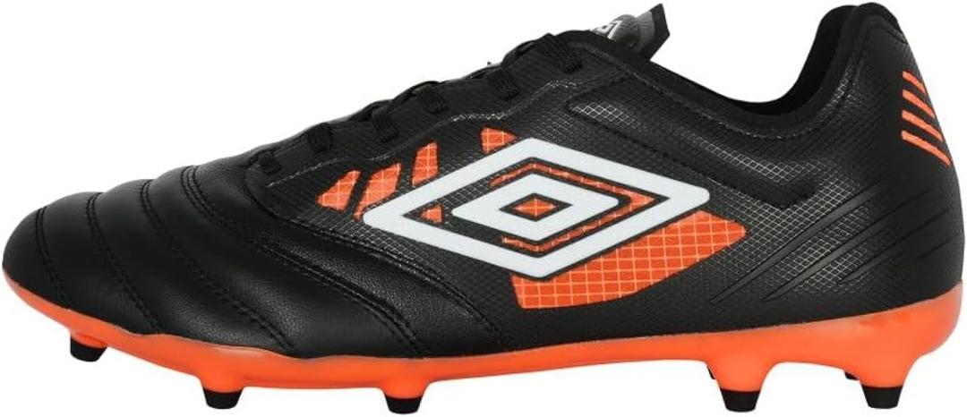 Umbro Mens Tocco 4 Premier Fg (8.5, Black/White/Orange)
