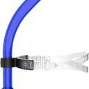 SNK92 Adult Swim Snorkel Lap Swimming Training Diving Snorkeling Front Center Snorkel Tube, for Adult Youth Kids Age 8+ Swimmer Pool Open Water, Blue