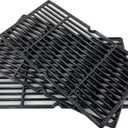 Parts DC113 Cast Iron Cooking grid Replacement for Charbroil 463247209, 463247310, 463248208, 463224912, 463231711, for Cuisinart, Tuscany Gas Grill, set of 3, 18 1/8" x 30" Total