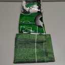 86 Pieces Soccer Party Decorations Includes Soccer Balloon Birthday Banner Backdrop Tablecloth for Sports Event Birthday Party Supplies