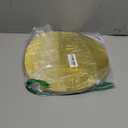 Tioncy 100 Pcs Christmas Round Paper Placemats Decorative Disposable Placemats Table Mats for Dining Wedding Table Decoration Home Banquet New Years Festive Party Birthday Holiday (Gold)