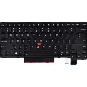 Replacement Keyboard for Lenovo Thinkpad T470 T480 A475 A485 Series Laptop, Thinkpad T470 T480 Laptop Keyboard with Backlit US Layout P/N: 01HX459 01HX499, Black