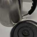 ASCOT Electric Kettle, Electric Tea Kettle Hot Water Kettle Stainless Steel Kettle 1.5L 1500W Tea Heater & Boiling Water, Auto Shut-Off and Boil-Dry Protection (Polished Silver)