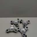 4 Pack Steel Tri-Dolly Set 3 Wheel Furniture Mover Dolly 220lbs Load Capacity Mover's Dolly for Moving Cabinet Furniture and Appliances Durable and Easy to Use Dolly Furniture Mover 6 Inch