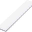 White Marble Threshold 4x24x5/8 Inch Marble Window Sill Shower Curb Top Tile Door Transition Bathroom Vanity Backsplash for Shower Pan System Jambs Fireplaces (Modern Style)