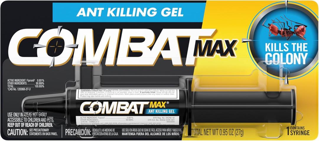 Combat Indoor and Outdoor Ant Killing Gel, 27 Gram (Black)