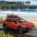 300lbs Roof Cross Bars Compatible with Subaru Crosstrek 2018-2023