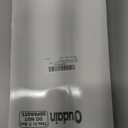 Oudain Pink and White Bow Happy Birthday Banner Garland Pink Bow Birthday Party Decorations Coquette Scalloped Embroidered First Party Cake Smash Prop for Women Baby Shower High Chair Decor