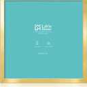 LaVie Home 24 x 24 Picture Frame, Square Poster Frame with High Definition Plexiglass, Horizontal or Vertical Wall Gallery Poster Frames Suitable for Photos, Artworks, Posters,Puzzle, Gold 1pc