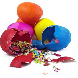 Cascarones (Confetti Eggs - One Dozen)-Colors Vary