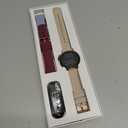 Iaret Smart Watch for Women, Bluetooth Call Fitness Tracker for Android and iOS Phones Waterproof Smartwatch with 1.32" HD Full Touch Screen AI Voice Control Heart Rate Sleep Monitor Pedometer