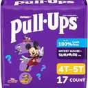 Pull-Ups Boys' Potty Training Pants, Size 4T-5T Training Underwear (38-50 lbs), 66Count