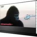 120" Motorized ALR Floor Rising Projector Screen for Ultra Short Throw Projector, Floor Stand Screen for Home Theater, 4K/8K Ultra HD, Active 3D, 95% Ambient Light Rejecting-ALR-F220C