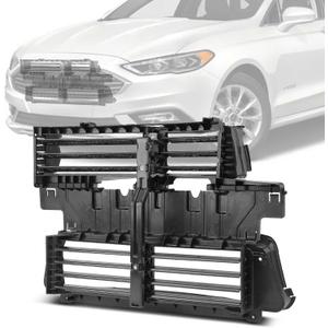 A-Premium Front Radiator Grille Air Shutter Actuator with Motor Compatible with Ford Fusion 2017-2020, Police Responder Hybrid 2019-2020, SSV Plug-In Hybrid 2019-2020, Replace# HS7Z8475A, HS7Z8475C