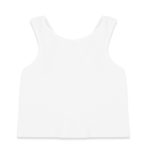 Kurve Premium Girls Seamless Supersoft Sleeveless Crop Tank Top - Stretchy Bra,  (Made in USA) S
