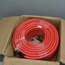 Garden Hose 200 ft x 5/8 Hot/Cold Heavy Duty Water Hose,-50F to 190F,Burst 600Psi Flexible Upgraded Rubber Hoses,3/4 Solid Fittings for All-weather Outdoor Lawn & Garden