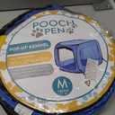 Beatrice Home Fashions Portable, Collapsible, Pop Up Kennel Travel Cat and Dog Crate, 32.5" L x 19.5" W x 19.5" H, Blue