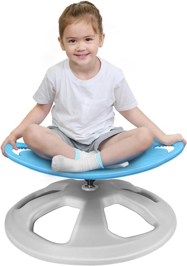 Zhenx Spinning Chair for Autistic Kids with Handles - Autism Sensory Toy, 22 inches x 19 inches x 10.8 inches