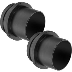 POWERTEC 70193-P2 Screw End Quick Coupler for 4 Hose  Left-Hand Threaded Adapter, Pack of 2, Black