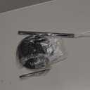 Swaitee Paper Towel Holder Countertop, Anti Slip Base, Black, Freestanding Paper Towel Roll Stand with Weighted Base for Kitchen Bathroom, Black