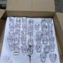 H177 Modern Crystal Chandeliers for Staircase 36-Lights High Ceiling Chandelier Silver Large Chandelier for Foyer Living Room Villa LED Pendant Light Fixture 2700K-6000K