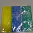 OLYCRAFT 5PCS Polypropylene Microcentrifuge Tube Rack, Double Panel 60-Well Centrifuge Test Tube Holder for Chemistry Laboratory - Assorted Colors