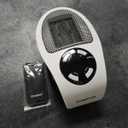 GiveBest Programmable Space Heater with LED Display, Remote Wall Outlet Electric Heater with Thermostat and Timer for Home Office Bathroom Indoor Use, Small Plug in 450 Watt Heater, ETL Listed