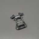 Kennel Gate Latch 1-3/8", Chain Link Fence Gate Butterfly Latch for Dog Kennels and Kennel Panels (1 Pcs)