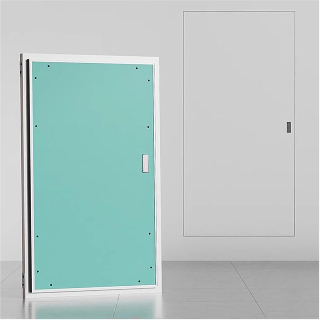 Large Drywall Access Panel, 27.5x43.3in Paintable Plasterboard Access Hatch | Flush Mount Aluminum Inspection Hatch Plumbing Hidden Door for Office Basement and Commercial