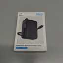 YKZ 10000mAh Portable Charger with Built-in Retractable C Cable, Fast Charging Power Bank with USB-C & USB-A Output, Compact Battery Pack for Travel, Flight Approved