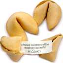 52USA Fortune Cookies, Approx. 100pcs, Vanilla Flavor, Fortune Cookies Individually Wrapped Bulk, Fresh Cookies 16oz
