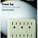 Tap Duplex To 6outlet Gnd Wht