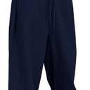 Landtown Men's Baggy Lounge Pants Cotton Sweatpants with Elastic Drawstring Waist with Pockets, Size M