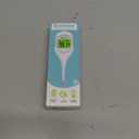 Boncare 9 Seconds Basal Body Thermometer for Ovulation, Oral Thermometer for Adults and Kids - Accurate Rectal Thermometer, with Fever Alarm and Large Display (Rice-White)