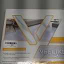 VEELIKE 12'' x 12'' Vinyl Floor Tiles - Peel and Stick White Marble Flooring - Self Adhesive, Waterproof Sticker Tiles - Decorative for Bathroom, Bedroom, Kitchen, Walls, Basement - 24 Pack