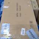 31.5''W Walnut Shoe Storage Cabinet for Entryway with 2 Flip Drawers, Fluted Slim Shoe Cabinet, Free Standing Wooden Shoes Organizer for Foyer, Hallway