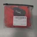 SOLY HUX Women's Summer Tank Tops Hollow Out Scallop Trim Sleeveless Vest Crop Top (Pure Red), Large